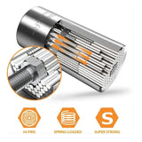 Universal Socket Wrench Set 7-19mm Power Drill Adapter Multi Tool