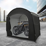 Portable Waterproof Bike Storage Shed for 1-4 Bikes, 220x150x185cm