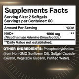 Liposomal NAD Supplement - Cellular Health Support & Stamina Boost