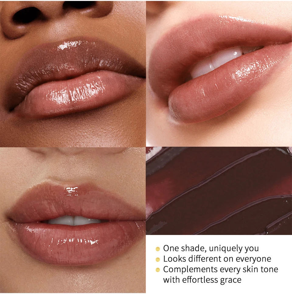 Moisturizing Lipstick Natural Lip Plumper Makeup Gloss for Lip Care