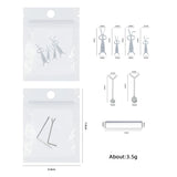 Cat Eye Magnet Set 9pcs for Nails - Heart Shaped Rabbit Design DIY Tool