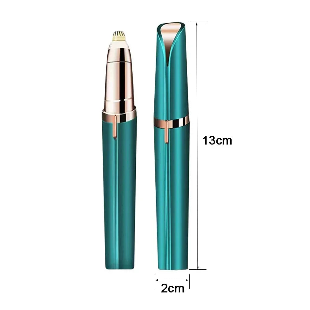 Electric Eyebrow Trimmer USB Rechargeable Mini Shaver Painless Hair Removal