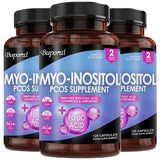 Myo-Inositol Supplement for Hormonal Balance & Ovarian Health - 120 Capsules