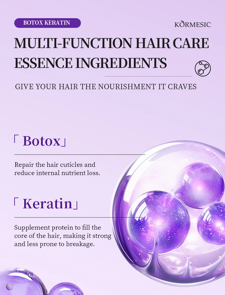 Keratin Hair Mask 5 Seconds Repair for Damaged Frizzy Hair Care
