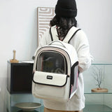 Transparent Cat Dog Carrier Backpack, Portable Space Capsule for Pets