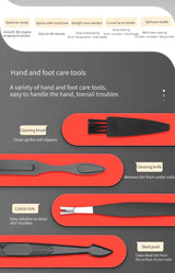Nail Clipper Set - 5 Beauty Tools for Manicure & Pedicure Care