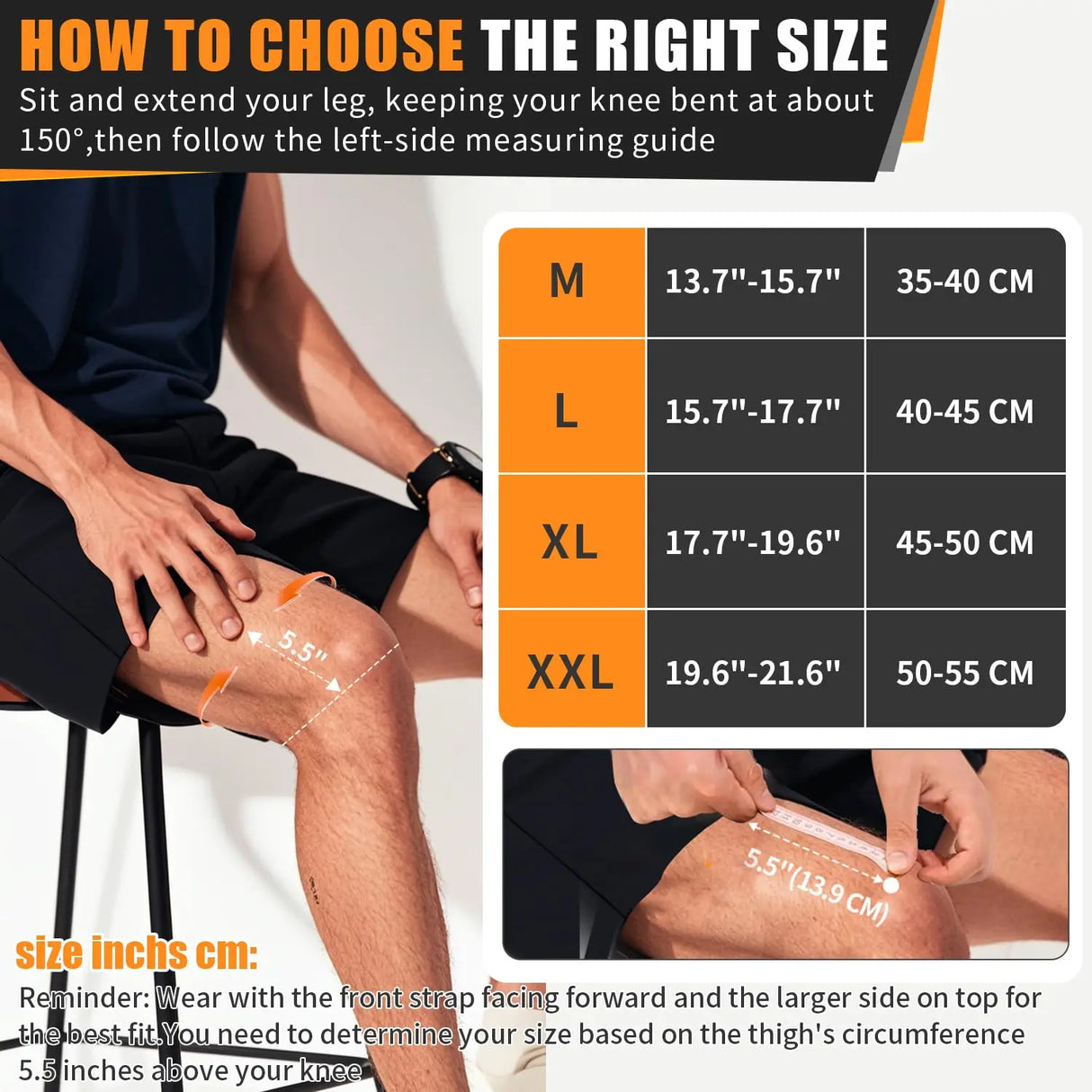 NEENCA Knee Brace with Patella Pad & Side Stabilizers for Sports & Daily Support