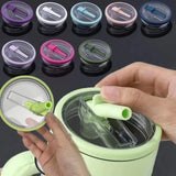 Stanley 40oz Spill-Proof Cup Cover with Spiral Straw Accessory