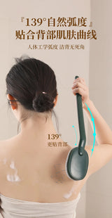 Exfoliating Bath Brush with Long Handle - 1pc Shower Back Scrubber