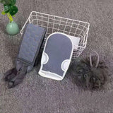 Exfoliating Bath Set 3pcs - Loofah Sponge, Bath Glove & Washcloth Towel
