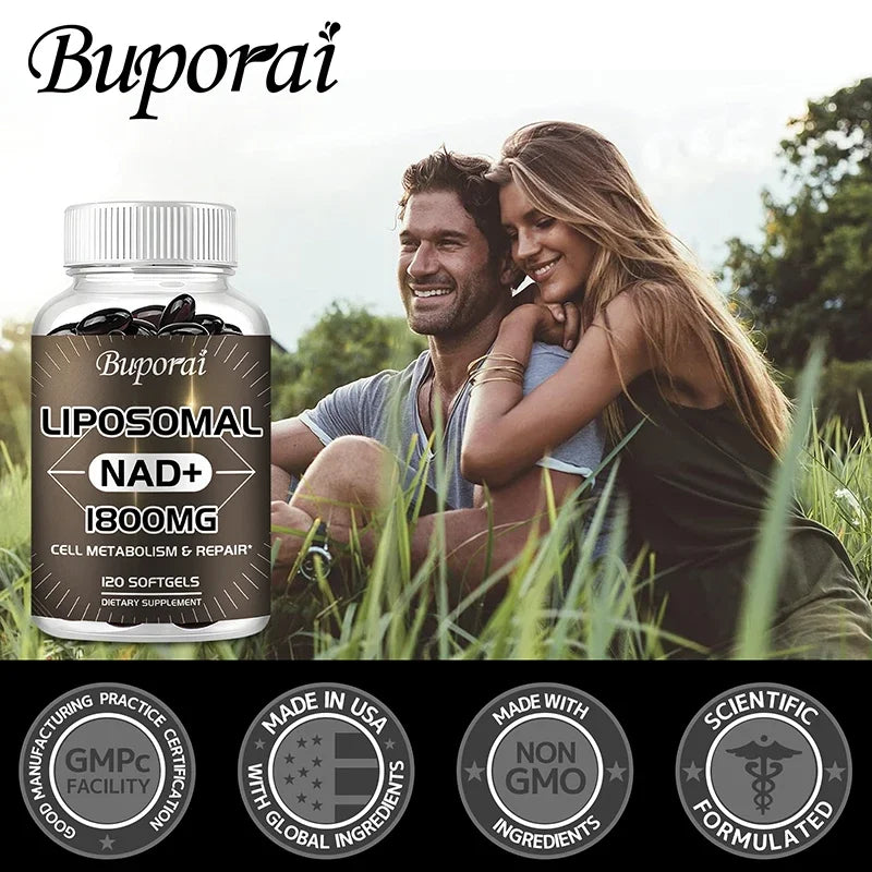 Liposomal NAD Supplement - Cellular Health Support & Stamina Boost