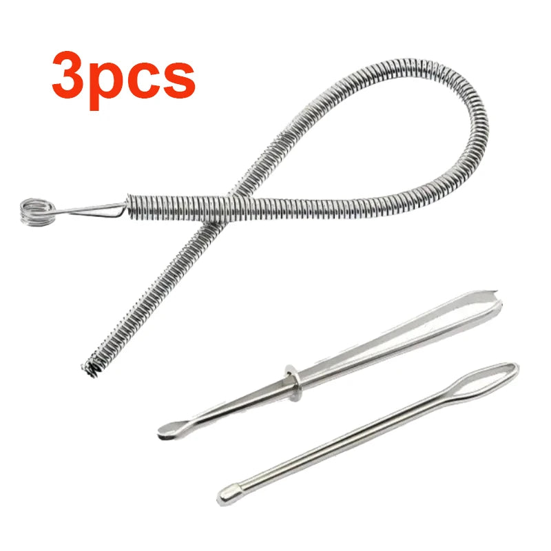 Bendable Spring Drawstring Threader Clip for DIY Sewing Accessories
