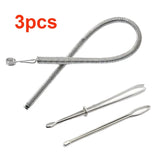 Bendable Spring Drawstring Threader Clip for DIY Sewing Accessories