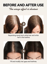 Quick Touch-Up Hair Stick Portable Temporary Coverage Hair Pen 2-Pack