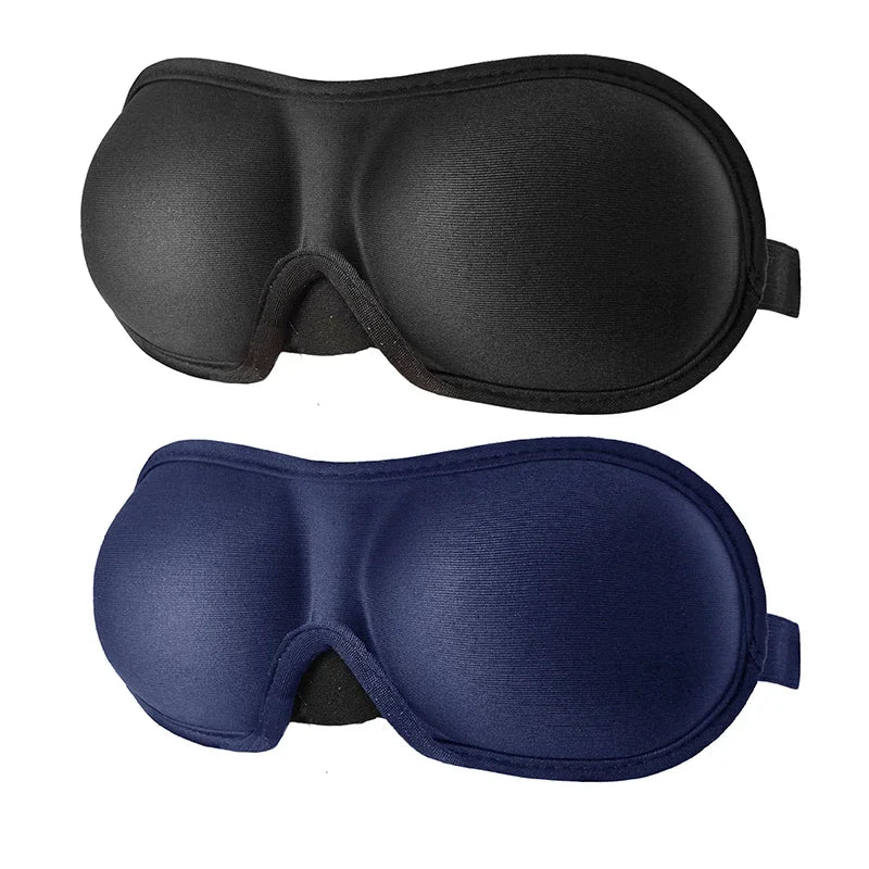 3D Sleep Mask Eye Shade Cover Portable Blindfold for Travel - 1 Piece