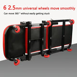 Heavy Duty Mechanic Creeper Seat with Wheels, 330lbs Capacity, Adjustable