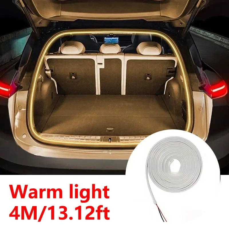 RGB LED Trunk Light | Open-Triggered, Dynamic Flow, Easy Install