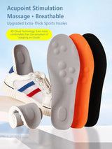 Latex Sport Insoles Orthotic Arch Support Cushion Pads for Shoes