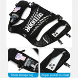 Lightweight Hydration Backpack Vest for Running, Hiking, Cycling - 1pc