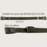 Invisible Elastic Belt for Women & Men - Traceless Design for Jeans & Pants