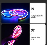 LED Neon Strip Running Lights for 12V Car - APP Control Multi-function