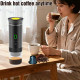 Portable Espresso Coffee Maker 3-in-1 for Car & Home Travel Use