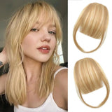 Women Clip-in Bangs Natural Wispy Hair Extensions Fringe Wig Hairpieces
