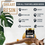 Himalaya Pure Shilajit Resin 60g - Natural Energy & Cognitive Support