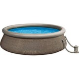12' x 36" Quickset Ring Top Above Ground Pool with Pump and Filter