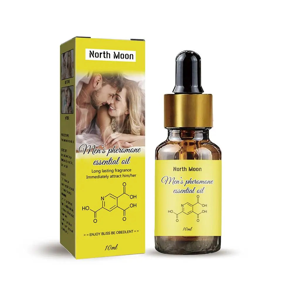 Men's Pheromone Essential Oil 10ml Long Lasting Body Essence Fragrance