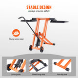 Lawn Mower Lift with Hydraulic Jack, 500/880 Lbs Adjustable Movable Lifter