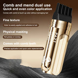 2-in-1 Plant Hair Dye Stick with Comb - Temporary Hair Color for White Hairs