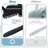 Soft Bath Brush Exfoliating Shower Sponge Long Handle Skin Massager