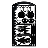 Outdoor Stainless Steel Survival Tool Card for Fishing & Camping
