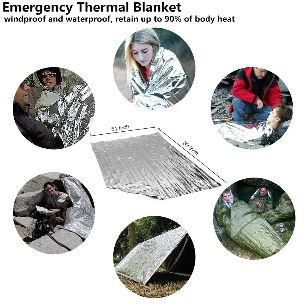 Professional First Aid Kit for Car, Camping & Hiking - Emergency Gear