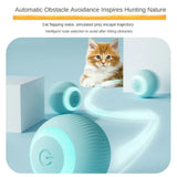 Interactive Rolling Electric Ball Toy for Cats - Rechargeable Pet Accessory