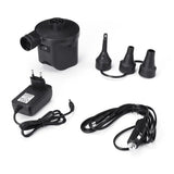Portable Electric Air Pump 12V with 3 Nozzles for Inflatable Pools and More