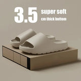 Coconut Slippers Thick-Soled EVA Slides for Men & Women - Summer Beach Sandals