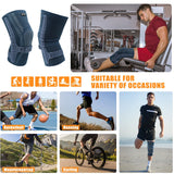 NEENCA Knee Brace with Patella Pad & Side Stabilizers for Sports & Daily Support