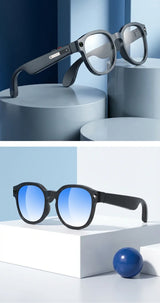 Smart AI Glasses with 800W Camera, Bluetooth, Waterproof, Voice Call
