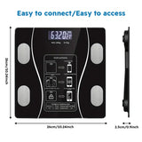 Wireless Digital Body Fat Scale with LED Display - Smart Weight Analyzer