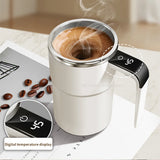 Automatic Stirring Cup Rechargeable Stainless Steel Electric Mixer 15oz
