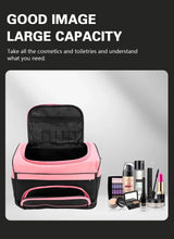 Portable Makeup Bag Waterproof Storage Case for Travel & Salon Use