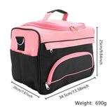 Portable Makeup Bag Waterproof Storage Case for Travel & Salon Use