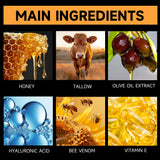 Men's Bee Venom Face Cream - Anti-Aging Moisturizer for Fine Lines