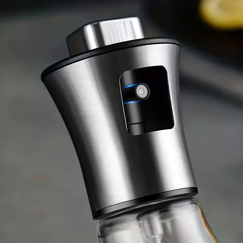 Stainless Steel Olive Oil Sprayer 170ml Leak-Proof Misting Dispenser