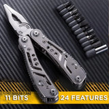 24-in-1 Multitool Pliers for Camping, Survival & Hunting Gifts for Men