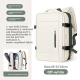 Expandable Travel Backpack for Business and Outdoor Use