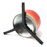 Outdoor Camping Gas Canister Rack Tripod Stand Base for Stove Accessories