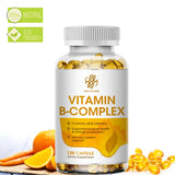 Vitamin B Complex Capsules with Resveratrol, 66 Count
